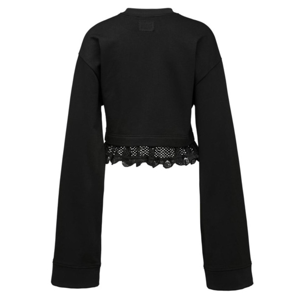 FENTY PUMA Rihanna Cropped Long Sleeve Sweatshirt urban outfitters free people - Picture 5 of 7